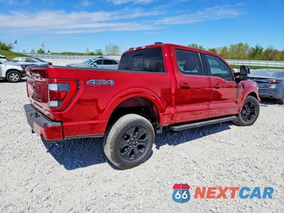 Trzecie zdjęcie samochodu z tyłu: 2023 FORD F150 SUPERCREW VIN:1FTFW1ED0PFC22250 - miniatura