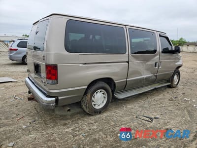 Trzecie zdjęcie samochodu z tyłu: 2003 FORD ECONOLINE E150 WAGON VIN:1FMRE11L23HB04353 - miniatura