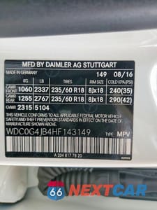 Zdjęcie 13 z 13 samochodu: 2017 MERCEDES-BENZ GLC 300 VIN:WDC0G4JB4HF143149 - miniatura