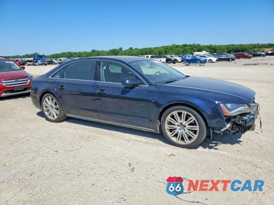 Czwarte zdjęcie samochodu z boku: 2014 AUDI A8 VIN:WAUR2AFD9EN004718 - miniatura