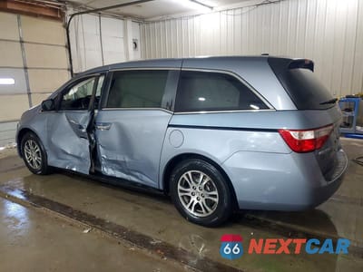 Drugie zdjęcie samochodu z przodu: 2013 HONDA ODYSSEY EXL VIN:5FNRL5H6XDB014838 - miniatura