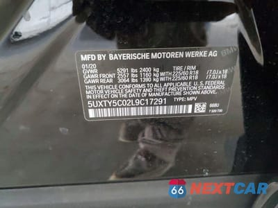 Zdjęcie 14 z 14 samochodu: 2020 BMW X3 XDRIVE30I VIN:5UXTY5C02L9C17291 - miniatura