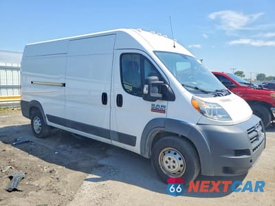 Czwarte zdjęcie samochodu z boku: 2018 RAM PROMASTER 2500 2500 HIGH VIN:3C6TRVDG6JE152906 - miniatura