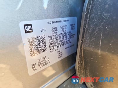 Zdjęcie 12 z 12 samochodu: 2025 CHEVROLET TRAX 1LT VIN:KL77LHEP9SC195122 - miniatura