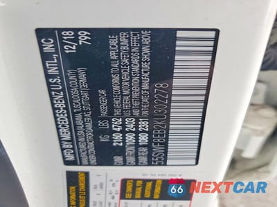 Zdjęcie 12 z 12 samochodu: 2019 MERCEDES-BENZ C 300 4MATIC VIN:55SWF8EB2KU302278 - miniatura