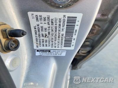Zdjęcie 12 z 12 samochodu: 2015 HONDA CIVIC LX VIN:2HGFB2F59FH513465 - miniatura