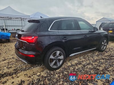 Trzecie zdjęcie samochodu z tyłu: 2023 AUDI Q5 PREMIUM 40 VIN:WA1ABAFY5P2168548 - miniatura