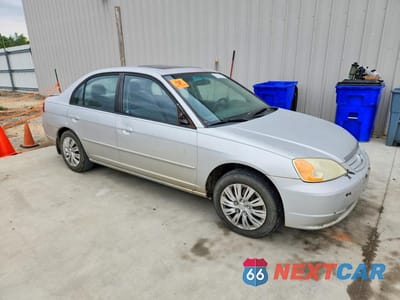 Czwarte zdjęcie samochodu z boku: 2003 HONDA CIVIC EX VIN:1HGES26793L030005 - miniatura