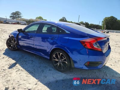 Drugie zdjęcie samochodu z przodu: 2019 HONDA CIVIC SPORT VIN:19XFC2F80KE039725 - miniatura