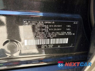 Zdjęcie 14 z 14 samochodu: 2021 TOYOTA VENZA LIMITED VIN:JTEAAAAH7MJ034248 - miniatura