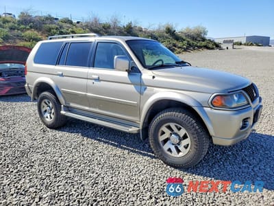 Czwarte zdjęcie samochodu z boku: 2002 MITSUBISHI MONTERO SPORT LIMITED VIN:JA4MT41R92J051095 - miniatura