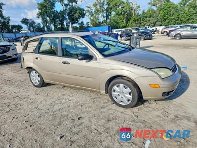 Czwarte zdjęcie samochodu z boku: 2007 FORD FOCUS ZXW VIN:1FAHP36N07W185568 - miniatura