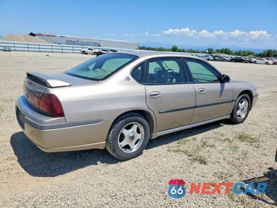 Trzecie zdjęcie samochodu z tyłu: 2002 CHEVROLET IMPALA LS VIN:2G1WH55K129308063 - miniatura