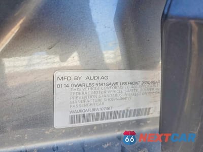 Zdjęcie 12 z 12 samochodu: 2014 AUDI S4 PRESTIGE VIN:WAUKGAFL8EA107467 - miniatura