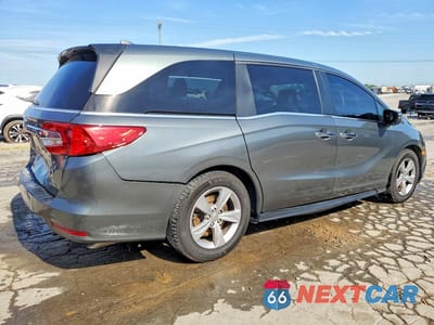 Trzecie zdjęcie samochodu z tyłu: 2019 HONDA ODYSSEY EXL VIN:5FNRL6H73KB045795 - miniatura