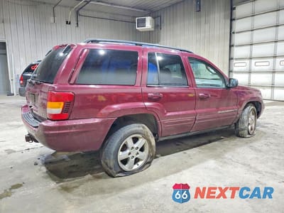 Trzecie zdjęcie samochodu z tyłu: 2003 JEEP GRAND CHEROKEE LIMITED VIN:1J8GW58NX3C544186 - miniatura