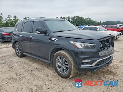 Czwarte zdjęcie samochodu z boku: 2022 INFINITI QX80 VIN:JN8AZ2AF9N9743563 - miniatura