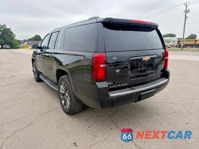 Trzecie zdjęcie samochodu z tyłu: 2015 CHEVROLET SUBURBAN K1500 LTZ VIN:1GNSKKKC2FR158597 - miniatura