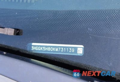 Zdjęcie 10 z 10 samochodu: 2019 HONDA FIT EX VIN:3HGGK5H80KM731139 - miniatura