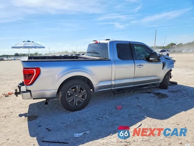 Trzecie zdjęcie samochodu z tyłu: 2022 FORD F150 SUPER CAB VIN:1FTEX1C84NKE25466 - miniatura