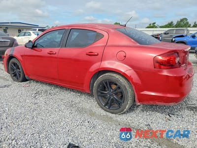 Drugie zdjęcie samochodu z przodu: 2012 DODGE AVENGER VIN:1C3CDZAG2CN314259 - miniatura
