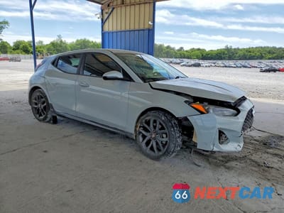 Czwarte zdjęcie samochodu z boku: 2019 HYUNDAI VELOSTER TURBO R-SPEC VIN:KMHTH6AB1KU006907 - miniatura