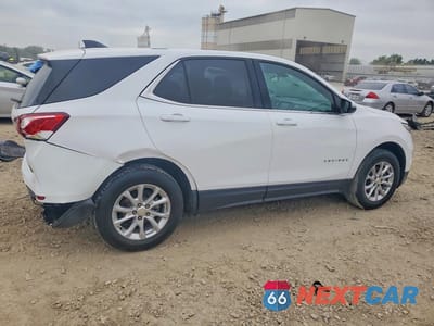 Trzecie zdjęcie samochodu z tyłu: 2018 CHEVROLET EQUINOX LT VIN:3GNAXSEVXJL390259 - miniatura
