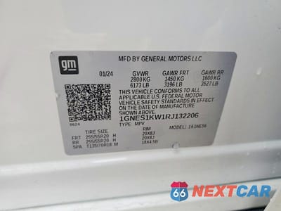 Zdjęcie 13 z 13 samochodu: 2024 CHEVROLET TRAVERSE LIMITED HIGH COUNTRY VIN:1GNES1KW1RJ132206 - miniatura