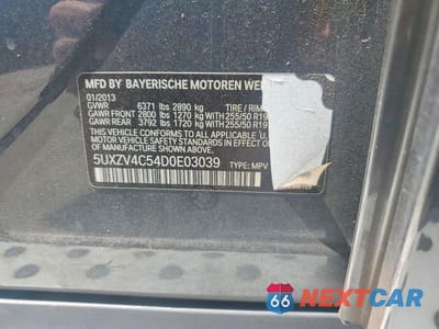 Zdjęcie 12 z 12 samochodu: 2013 BMW X5 XDRIVE35I VIN:5UXZV4C54D0E03039 - miniatura