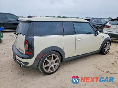 Trzecie zdjęcie samochodu z tyłu: 2009 MINI COOPER S CLUBMAN VIN:WMWMM33539TP90336 - miniatura