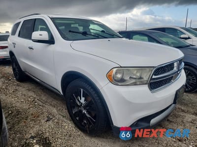 Czwarte zdjęcie samochodu z boku: 2013 DODGE DURANGO CREW VIN:1C4RDJDG0DC697392 - miniatura