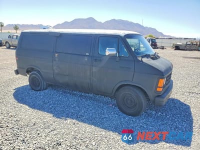 Czwarte zdjęcie samochodu z boku: 1992 DODGE RAM WAGON B250 VIN:2B4HB25YXNK166214 - miniatura
