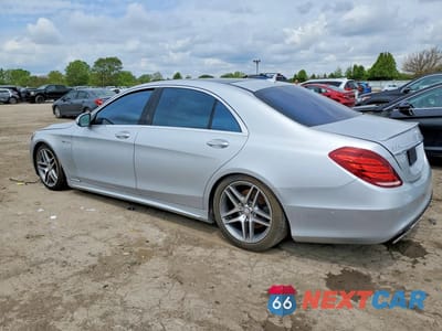 Drugie zdjęcie samochodu z przodu: 2015 MERCEDES-BENZ S 550 4MATIC VIN:WDDUG8FB6FA191744 - miniatura