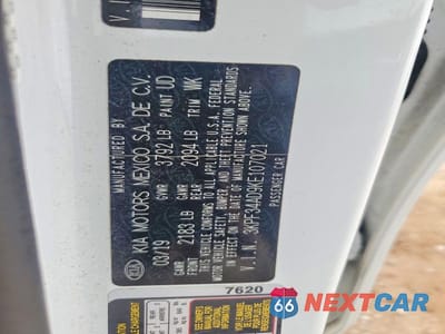 Zdjęcie 12 z 12 samochodu: 2019 KIA FORTE S VIN:3KPF34AD9KE107021 - miniatura