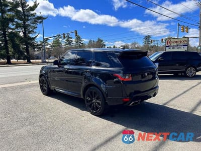 Trzecie zdjęcie samochodu z tyłu: 2021 LAND ROVER RANGE ROVER SPORT HSE SILVER EDITION VIN:SALWR2SUXMA785034 - miniatura