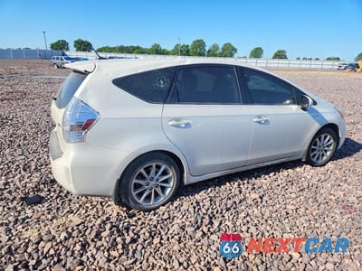 Trzecie zdjęcie samochodu z tyłu: 2014 TOYOTA PRIUS V FIVE VIN:JTDZN3EU8E3322400 - miniatura