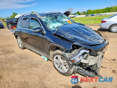 Czwarte zdjęcie samochodu z boku: 2022 MERCEDES-BENZ GLB 250 VIN:W1N4M4HB9NW245783 - miniatura