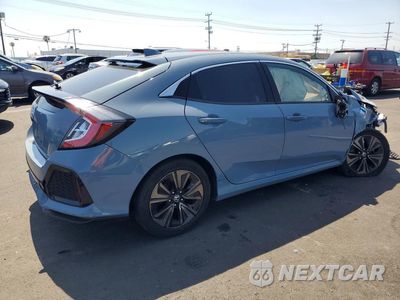Trzecie zdjęcie samochodu z tyłu: 2017 HONDA CIVIC EX VIN:SHHFK7H57HU415812 - miniatura