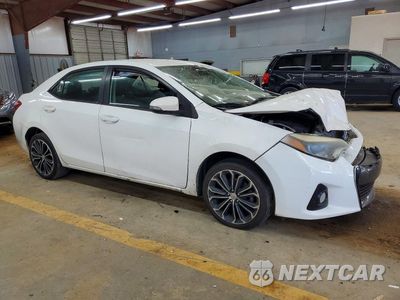 Czwarte zdjęcie samochodu z boku: 2015 TOYOTA COROLLA S PLUS VIN:5YFBURHE6FP253016 - miniatura