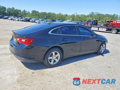 Trzecie zdjęcie samochodu z tyłu: 2019 CHEVROLET MALIBU LS VIN:1G1ZB5ST3KF127355 - miniatura