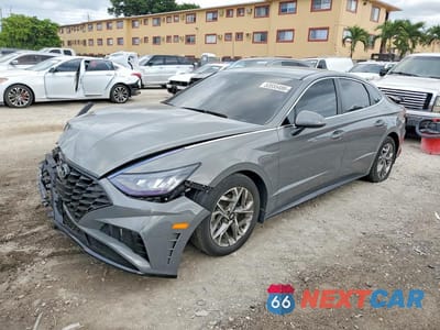 2021 HYUNDAI SONATA SEL KMHL64JA0MA145206 - główne zdjęcie licytacji z USA - miniatura
