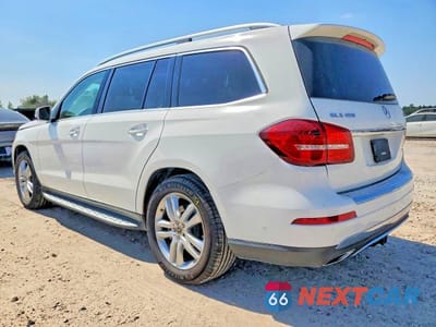 Drugie zdjęcie samochodu z przodu: 2018 MERCEDES-BENZ GLS 450 4MATIC VIN:4JGDF6EE5JB053060 - miniatura