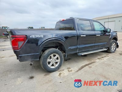 Trzecie zdjęcie samochodu z tyłu: 2024 FORD F150 XLT VIN:1FTFW3L83RKE57057 - miniatura