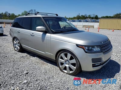 Czwarte zdjęcie samochodu z boku: 2016 LAND ROVER RANGE ROVER SUPERCHARGED VIN:SALGS2EF0GA274345 - miniatura