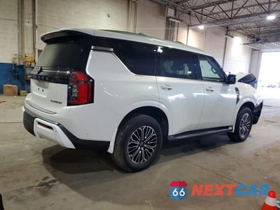 Trzecie zdjęcie samochodu z tyłu: 2026 NISSAN ARMADA PLATINUM VIN:JN8AY3EB0T9121138 - miniatura