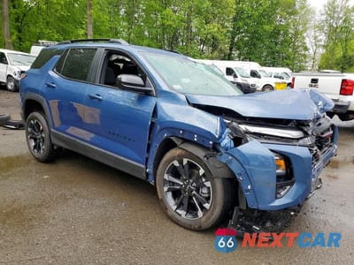 Czwarte zdjęcie samochodu z boku: 2025 CHEVROLET EQUINOX RS VIN:3GNAXTEG0SL233932 - miniatura