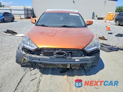 Piąte zdjęcie samochodu w środku: 2014 HYUNDAI VELOSTER TURBO VIN:KMHTC6AE7EU205585 - miniatura