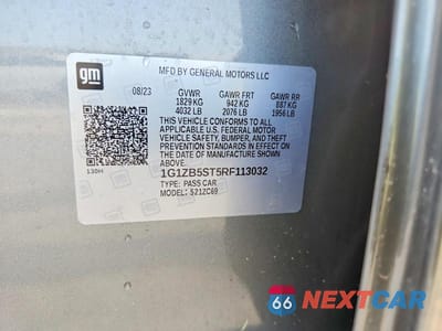 Zdjęcie 12 z 12 samochodu: 2024 CHEVROLET MALIBU LS VIN:1G1ZB5ST5RF113032 - miniatura