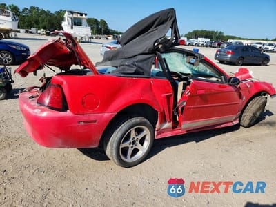 Trzecie zdjęcie samochodu z tyłu: 2002 FORD MUSTANG VIN:1FAFP44442F166893 - miniatura