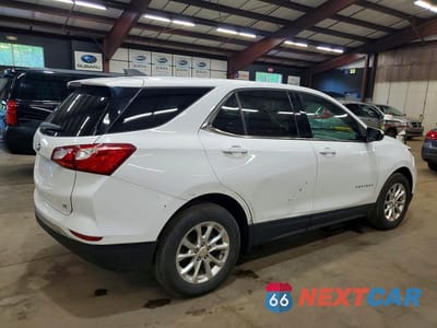 Trzecie zdjęcie samochodu z tyłu: 2020 CHEVROLET EQUINOX LT VIN:2GNAXKEV9L6215590 - miniatura